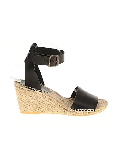 Pre-owned Jcrew Wedges In Black