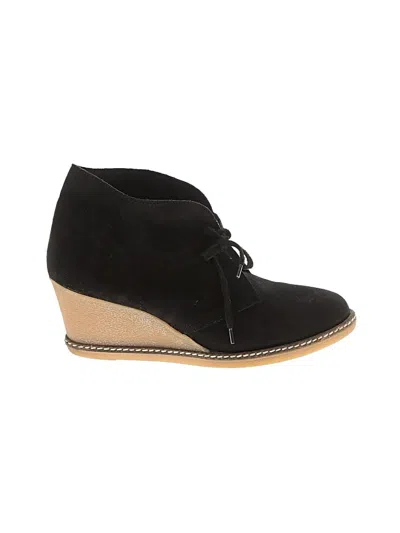Pre-owned Jcrew Wedges In Black