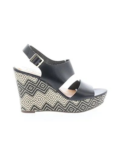 Pre-owned Jcrew Wedges In Black