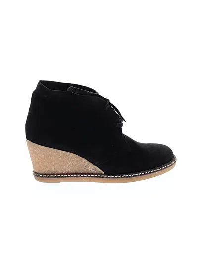 Pre-owned Jcrew Wedges In Black
