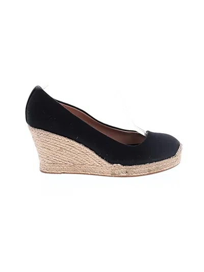 Pre-owned Jcrew Wedges In Black