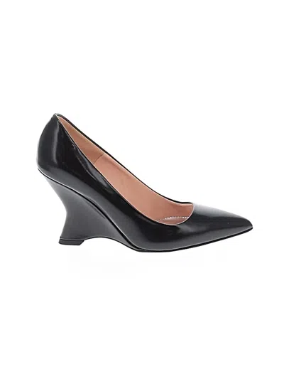 Pre-owned Jcrew Wedges In Black
