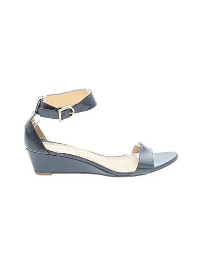 Pre-owned Jcrew Wedges In Blue