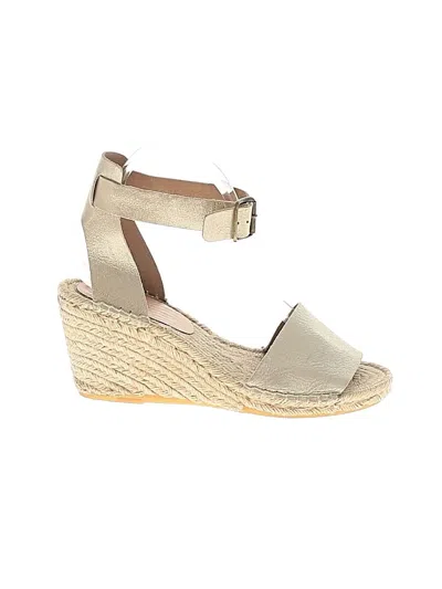 Pre-owned Jcrew Wedges In Brown