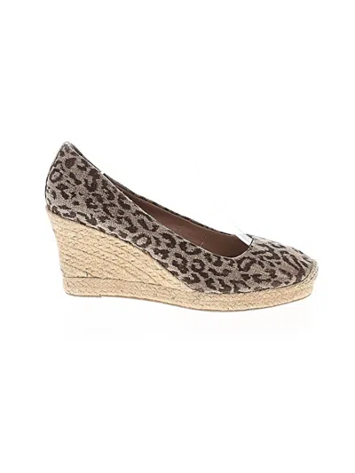 Pre-owned Jcrew Wedges In Brown