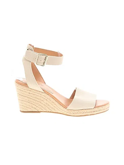 Pre-owned Jcrew Wedges In Ivory