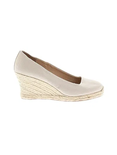 Pre-owned Jcrew Wedges In Ivory