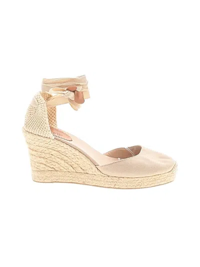 Pre-owned Jcrew Wedges In Ivory