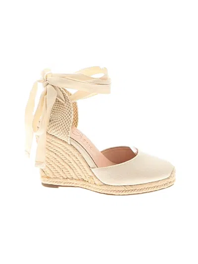Pre-owned Jcrew Wedges In Ivory