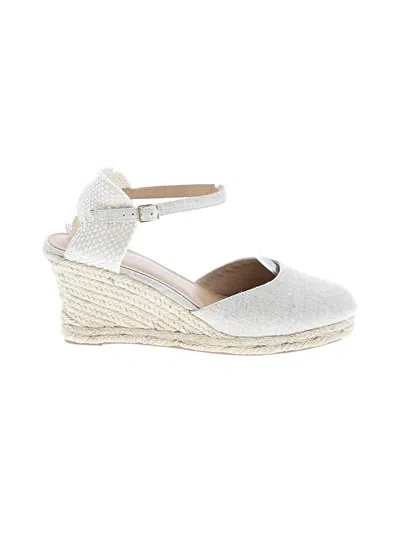 Pre-owned Jcrew Wedges In White