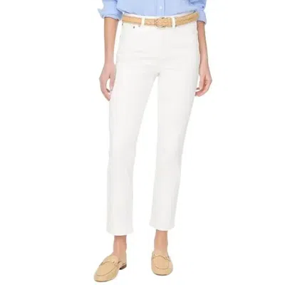 Jcrew Women's Essential Straight Jeans In Bx520 In White