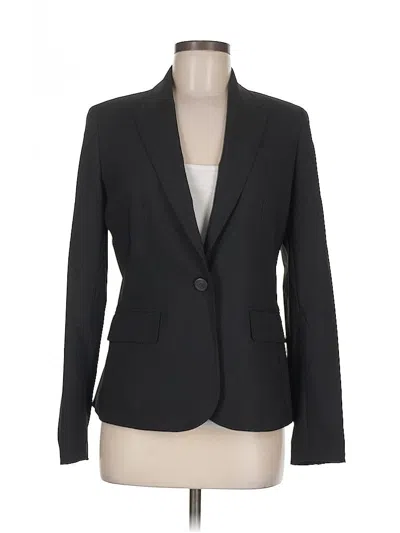 Pre-owned Jcrew Wool Blazer Jacket In Black