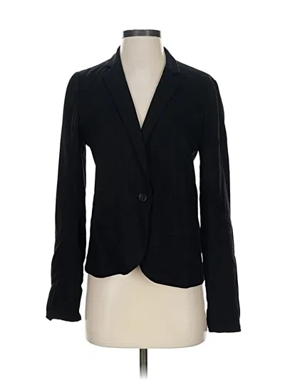 Pre-owned Jcrew Wool Blazer Jacket In Black