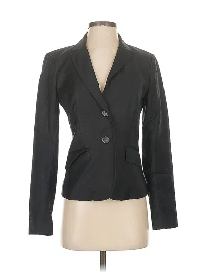 Pre-owned Jcrew Wool Blazer Jacket In Black