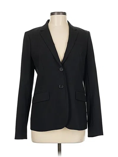 Pre-owned Jcrew Wool Blazer Jacket In Black