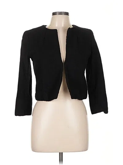 Pre-owned Jcrew Wool Blazer Jacket In Black