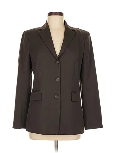 Pre-owned Jcrew Wool Blazer Jacket In Black