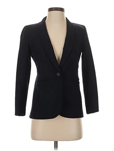 Pre-owned Jcrew Wool Blazer Jacket In Black