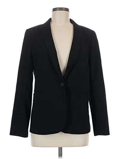 Pre-owned Jcrew Wool Blazer Jacket In Black