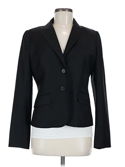Pre-owned Jcrew Wool Blazer Jacket In Black