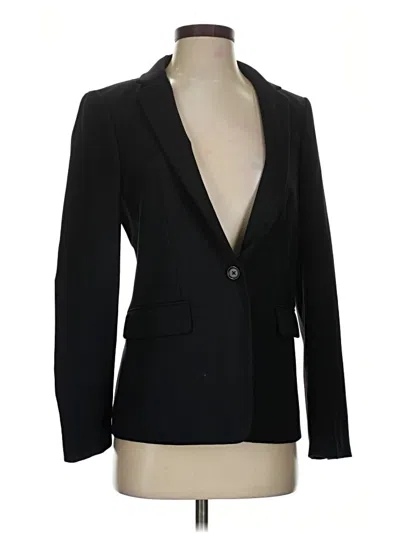 Pre-owned Jcrew Wool Blazer Jacket In Black