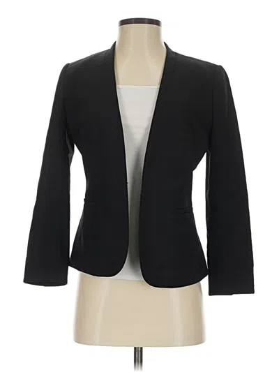 Pre-owned Jcrew Wool Blazer Jacket In Black