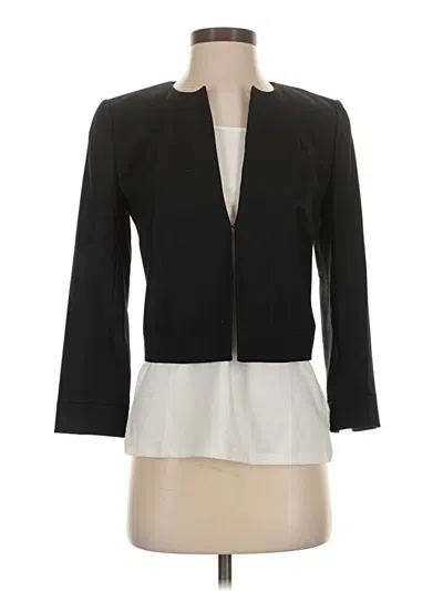 Pre-owned Jcrew Wool Blazer Jacket In Black