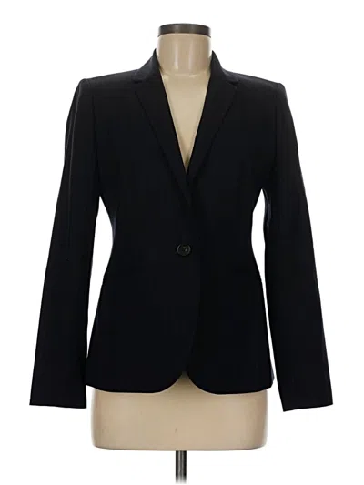 Pre-owned Jcrew Wool Blazer Jacket In Black