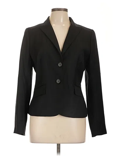 Pre-owned Jcrew Wool Blazer Jacket In Black