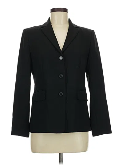 Pre-owned Jcrew Wool Blazer Jacket In Black