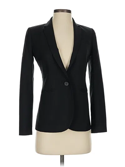 Pre-owned Jcrew Wool Blazer Jacket In Black
