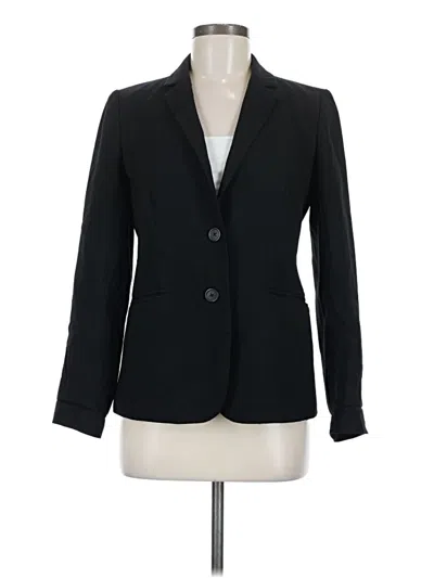 Pre-owned Jcrew Wool Blazer Jacket In Black