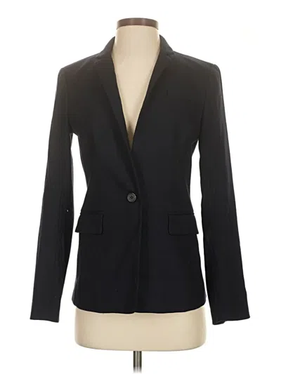 Pre-owned Jcrew Wool Blazer Jacket In Black