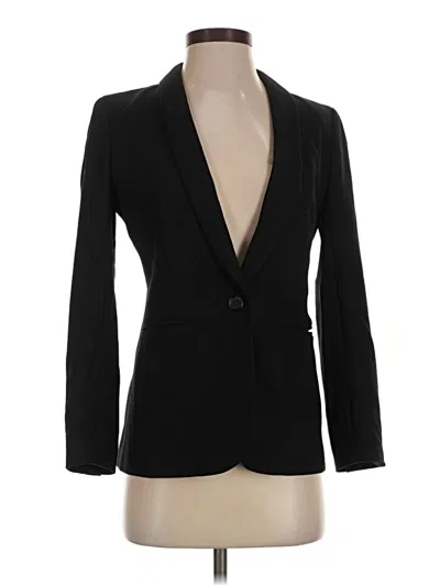 Pre-owned Jcrew Wool Blazer Jacket In Black