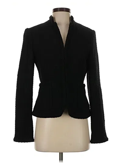 Pre-owned Jcrew Wool Blazer Jacket In Black