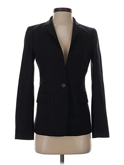 Pre-owned Jcrew Wool Blazer Jacket In Black