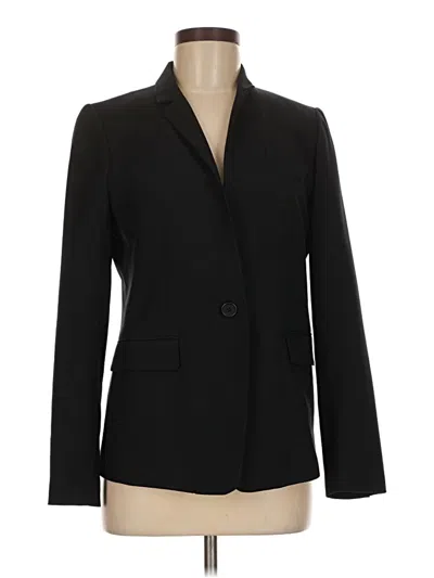Pre-owned Jcrew Wool Blazer Jacket In Black