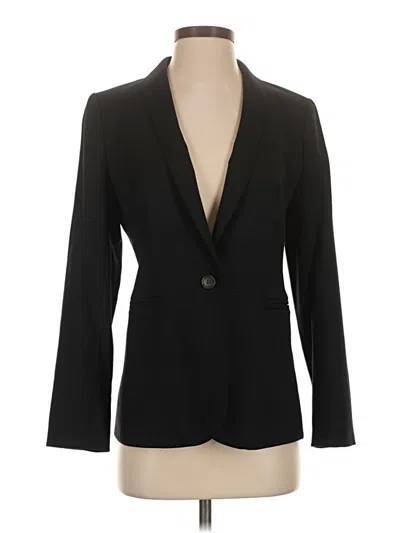 Pre-owned Jcrew Wool Blazer Jacket In Black