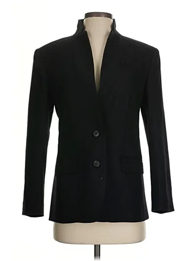 Pre-owned Jcrew Wool Blazer Jacket In Black