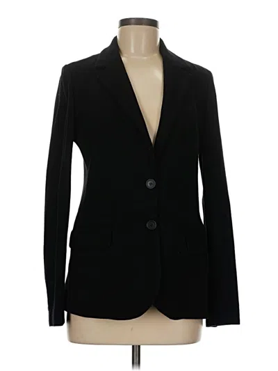 Pre-owned Jcrew Wool Blazer Jacket In Black