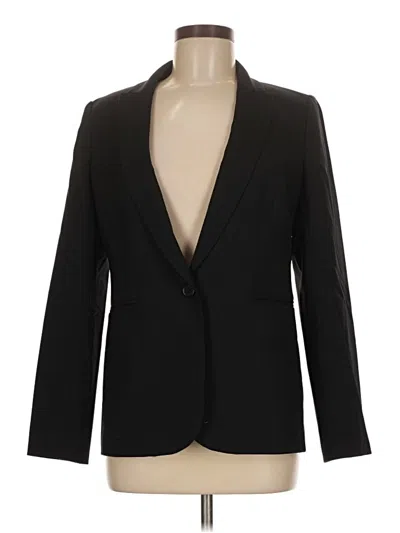 Pre-owned Jcrew Wool Blazer Jacket In Black