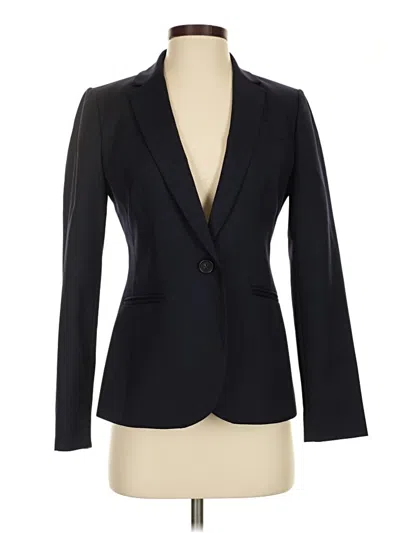 Pre-owned Jcrew Wool Blazer Jacket In Black