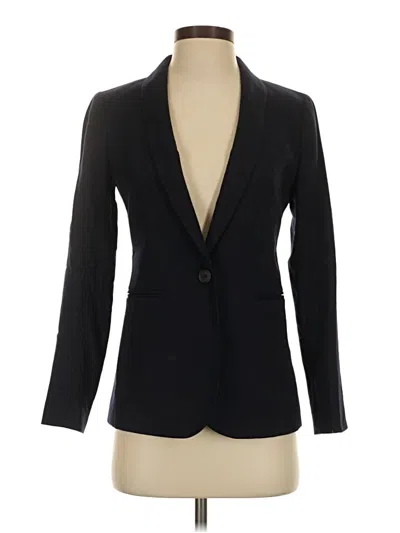 Pre-owned Jcrew Wool Blazer Jacket In Black
