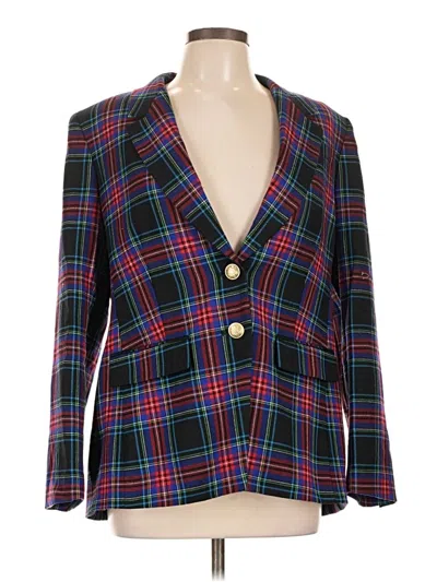 Pre-owned Jcrew Wool Blazer Jacket In Black