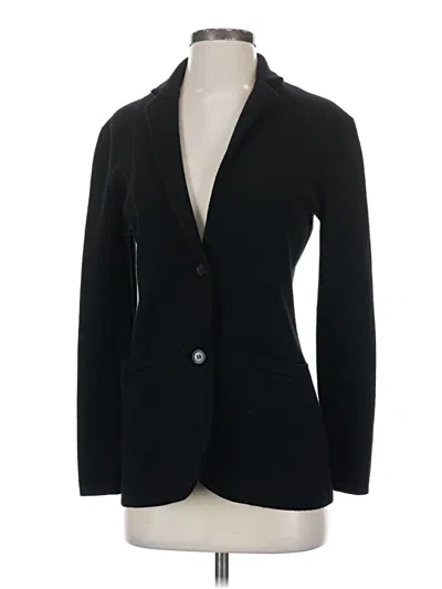Pre-owned Jcrew Wool Blazer Jacket In Black