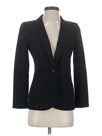 Pre-owned Jcrew Wool Blazer Jacket In Black