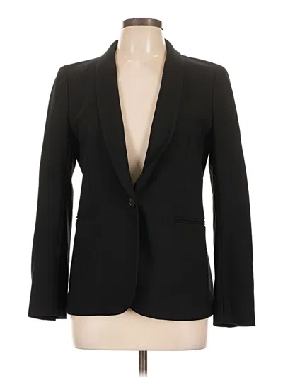 Pre-owned Jcrew Wool Blazer Jacket In Black
