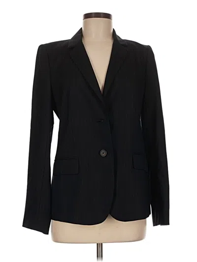 Pre-owned Jcrew Wool Blazer Jacket In Black