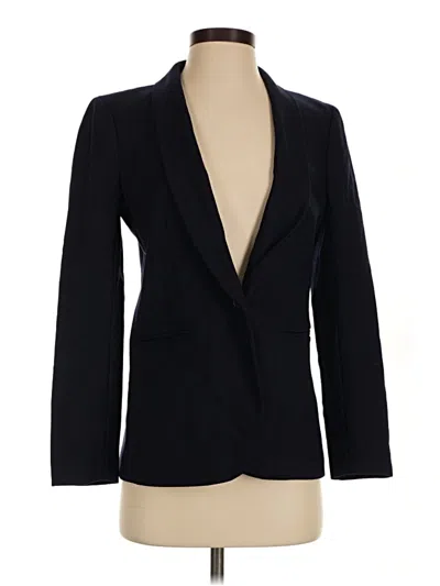 Pre-owned Jcrew Wool Blazer Jacket In Black