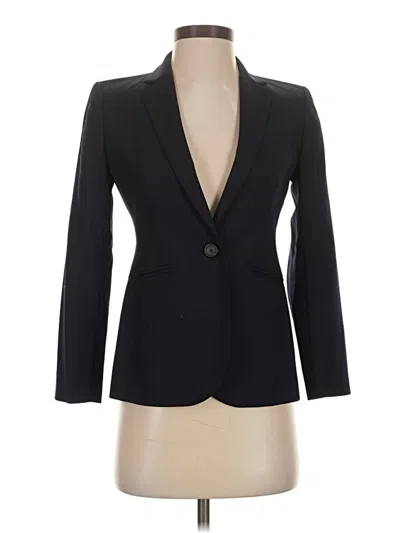 Pre-owned Jcrew Wool Blazer Jacket In Black